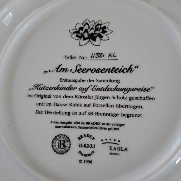 Plate with cute kittens - Picture 8 of 8